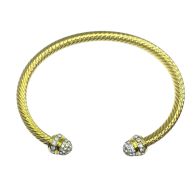 Bali Cable Gold Toned Bangle