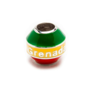 Grenada Embossed Charm