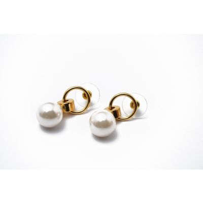 GRACEFUL GOLD PLATED EARRING