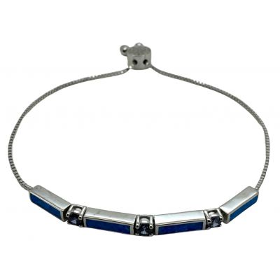 Aquatic Opal Bolo Bracelet