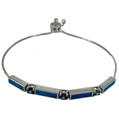 Aquatic Opal Bolo Bracelet