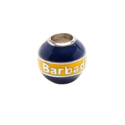 Barbados Embossed Charm