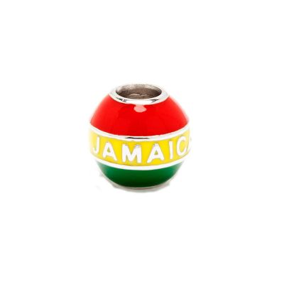 Jamaica Embossed RGG Charm