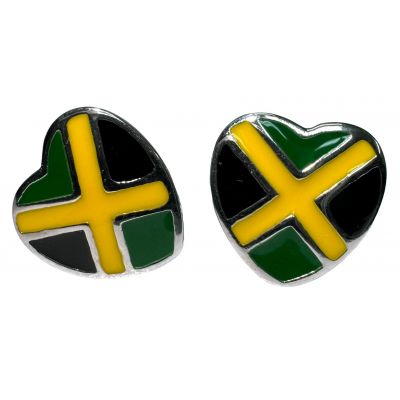 Jamaica One Heart Earrings