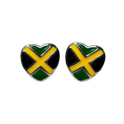 Jamaica One Heart Earrings