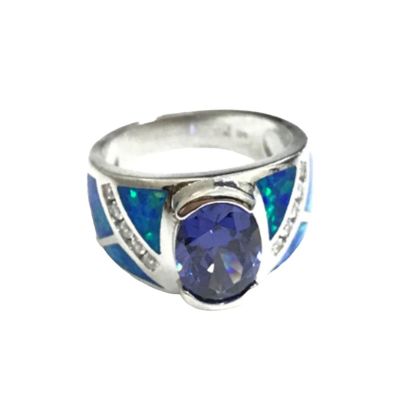 Aquatic Opal Medley Ring
