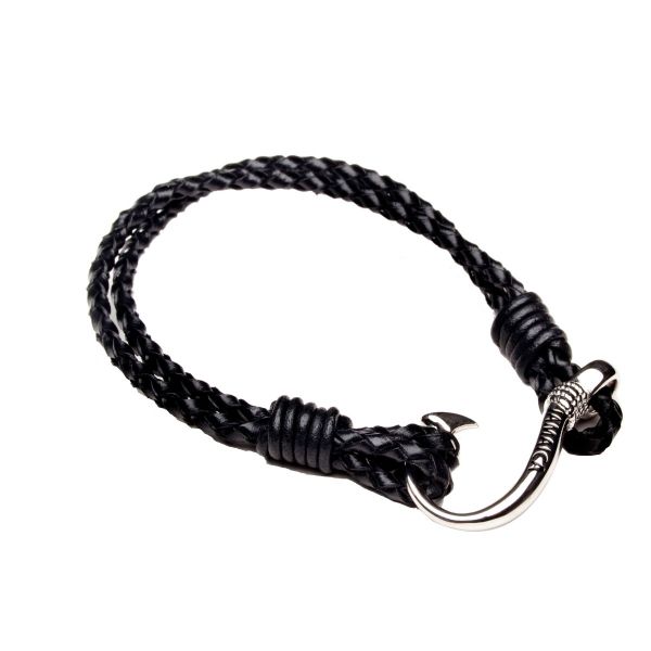 Leather Hooked Bracelet